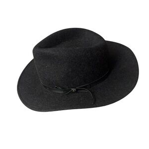 RedHead Western Wool Dark Grey Gray Charcoal Men's Felt Hat